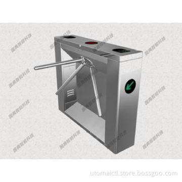 Security Access Fully Automatic Waist Height Turnstiles Att